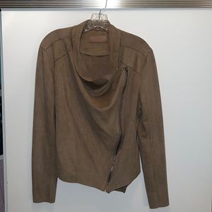 Blank NYC large suede jacket